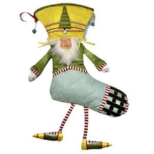 Dept 56 Patience Brewster Krinkles Nutcracker Elf Christmas Tree Stocking 27”
